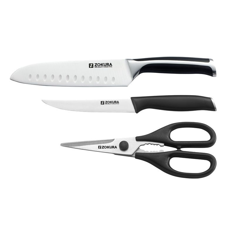 Casa si Gradina - Bucatarie si vesela - Vesela si tacamuri - Cutite si seturi de cutite - Set cutite 14 piese - Zokura - Infinity.ro
