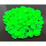 Casa si Gradina - Decoratiuni - Obiecte decorative - Accesorii decorative - Set 100 pietre decorative fluorescente, culoare Verde, AVX-AG653B - Infinity.ro