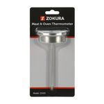 Casa si Gradina - Bucatarie si vesela - Ustensile bucatarie - Termometre bucatarie - Termometru 2 in 1 pentru carne si cuptor - Zokura - Infinity.ro