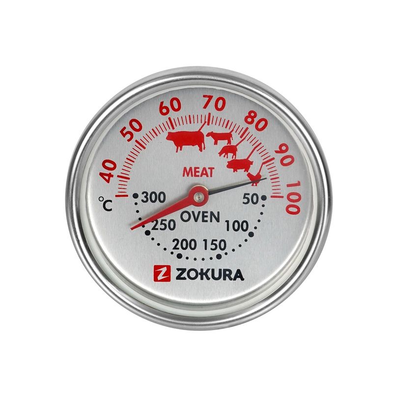 Casa si Gradina - Bucatarie si vesela - Ustensile bucatarie - Termometre bucatarie - Termometru 2 in 1 pentru carne si cuptor - Zokura - Infinity.ro
