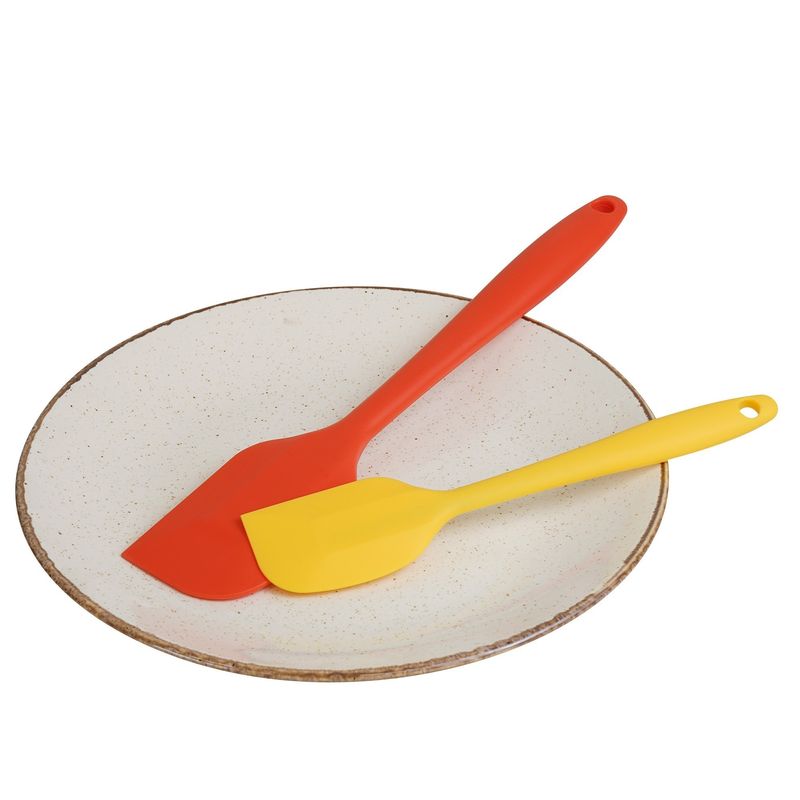 Casa si Gradina - Bucatarie si vesela - Ustensile bucatarie - Pensule, spatule si teluri bucatarie - Set 2 spatule, din silicon - Zokura - Infinity.ro