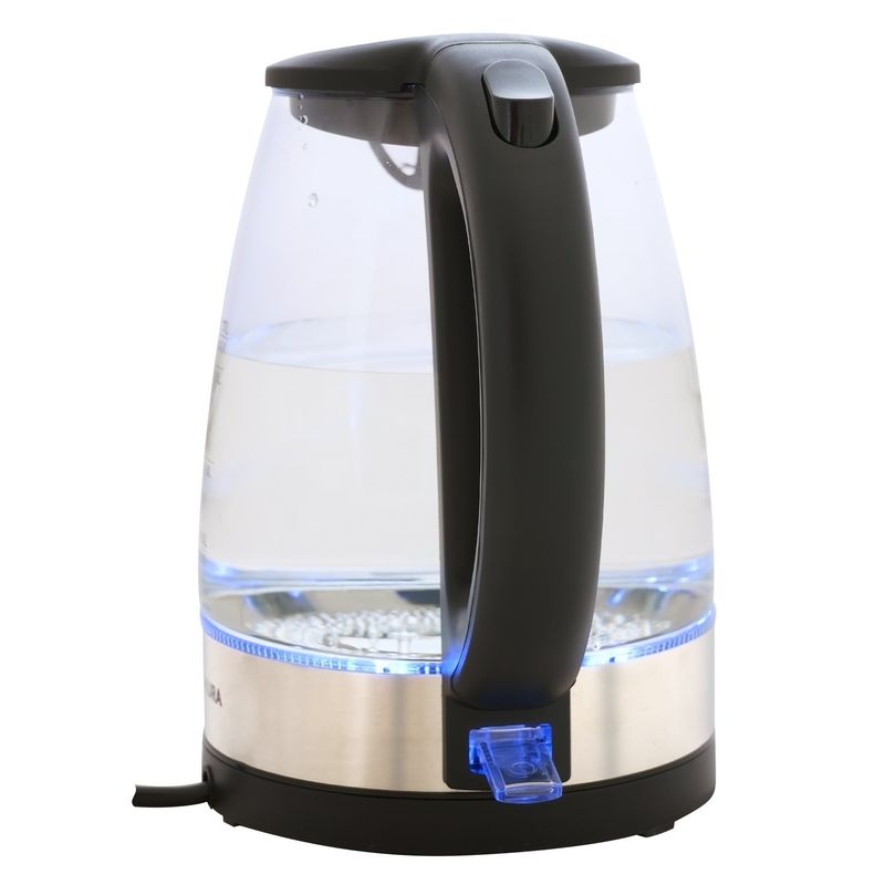 Electronice si Electrocasnice - Electrocasnice bucatarie - Preparare bauturi - Fierbatoare de apa - Fierbator electric din sticla 1,7 L, 2200 W - Zokura - Infinity.ro