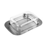 Casa si Gradina - Bucatarie si vesela - Organizare si depozitare bucatarie - Cutii alimentare - Untiera inox cu capac PVC - Zokura - Infinity.ro