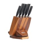 Casa si Gradina - Bucatarie si vesela - Vesela si tacamuri - Cutite si seturi de cutite - Set cutite 6 piese, suport rotativ - Zokura - Infinity.ro