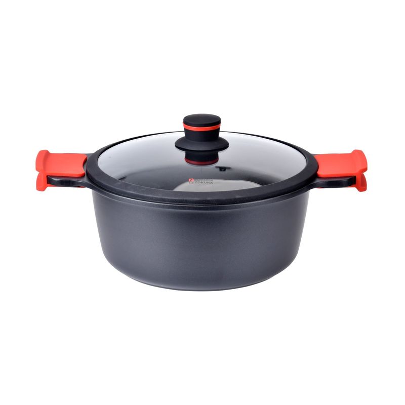Casa si Gradina - Bucatarie si vesela - Vase pentru gatit - Oale si cratite - Cratita aluminiu, 24cm/3,6L Noble - Zokura - Infinity.ro
