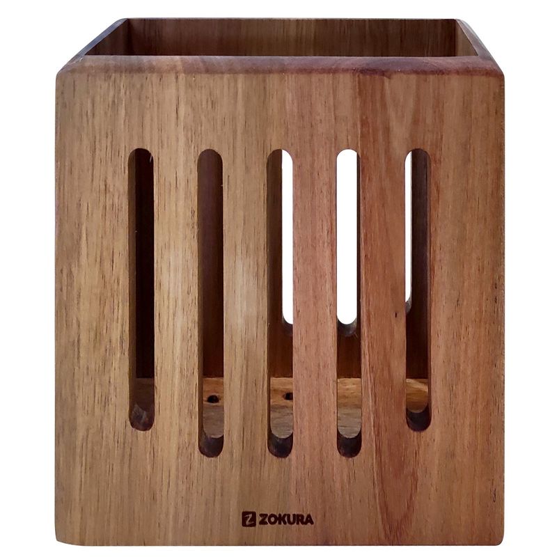 Casa si Gradina - Bucatarie si vesela - Organizare si depozitare bucatarie - Suporturi tacamuri si vase - Suport ustensile, acacia - Zokura - Infinity.ro