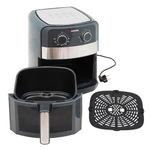 Electronice si Electrocasnice - Electrocasnice bucatarie - Aparate de gatit & desert - Friteuze - Friteuza cu aer cald, 6,3L, 1350W - Zokura - Infinity.ro