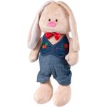 Jucarii, Copii si Bebe - Jucarii si jocuri - Jucarii de plus - Plus iepuras croha baietel 43cm - Infinity.ro