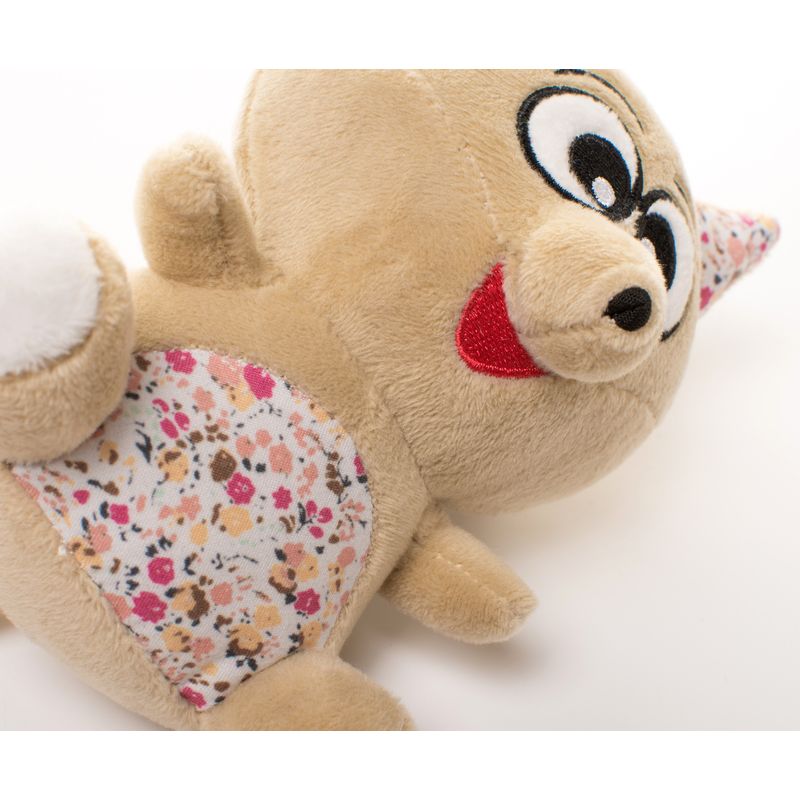 Jucarii, Copii si Bebe - Jucarii si jocuri - Jucarii de plus - Jucarie de plus pentru carucior/patut 4Baby SQUEEZE Vulpi Maro/Bej - Infinity.ro