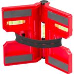 Casa si Gradina - Constructii - Scule de mana si unelte - Unelte de masurat - Nivela magnetica pentru stalpi, tevi, 3 bule, 135 mm, Strend Pro - Infinity.ro