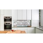 Casa si Gradina - Constructii - Materiale constructii - Placi decorative - Panou decorativ, PVC, model marmura, geometric, alb si gri, 96x48.5cm - Infinity.ro