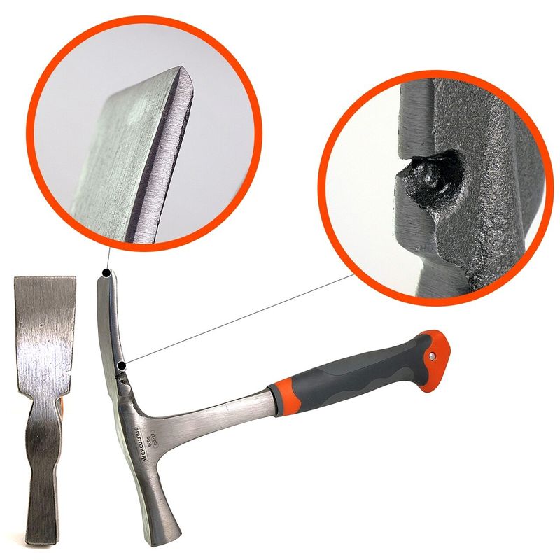 Casa si Gradina - Constructii - Scule de mana si unelte - Ciocane si dalti - Ciocan zidar profesional, maner monobloc - 600g - Infinity.ro