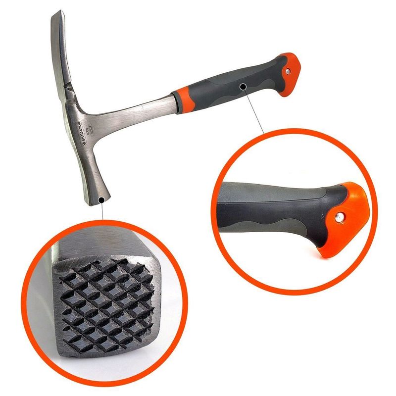 Casa si Gradina - Constructii - Scule de mana si unelte - Ciocane si dalti - Ciocan zidar profesional, maner monobloc - 600g - Infinity.ro