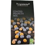 Market - Bacanie - Chipsuri si snacksuri - Alune, fistic si mixuri - Arahide invelite in mix ciocolata cu turmeric si spirulina, bio, 60g, Benjamissimo - Infinity.ro