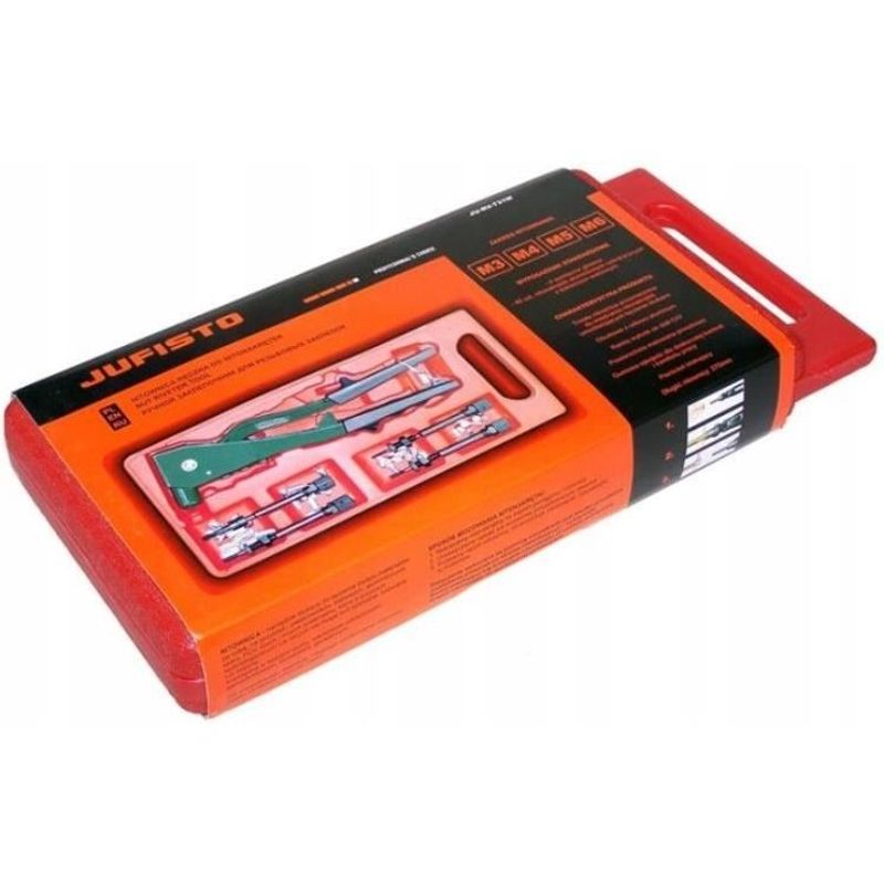 Casa si Gradina - Constructii - Scule de mana si unelte - Clesti si patenti - Trusa cleste popnituri metrice, M3, M4, M5, M6, Jufisto - Infinity.ro