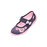 Fashion, accesorii si bijuterii - Copii - Incaltaminte copii - Pantofi copii - Pantofi cu interior de bumbac pentru fetite Vi-GGa-Mi Kamila Imprimeu marimea 34 - Infinity.ro