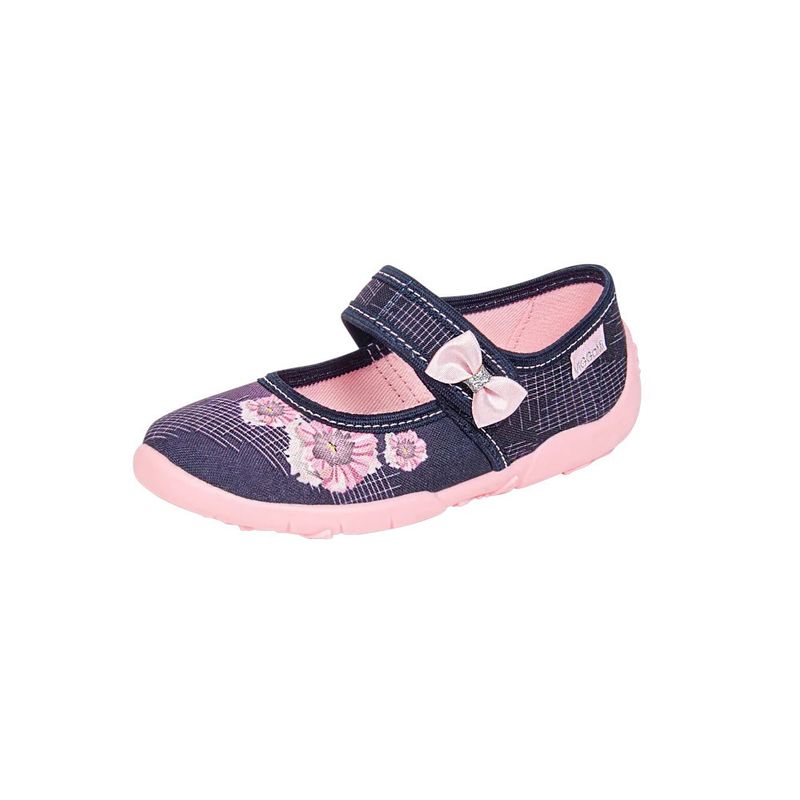 Fashion, accesorii si bijuterii - Copii - Incaltaminte copii - Pantofi copii - Pantofi cu interior de bumbac pentru fetite Vi-GGa-Mi Kamila Imprimeu marimea 34 - Infinity.ro