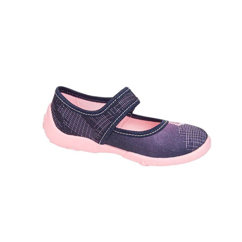 Fashion, accesorii si bijuterii - Copii - Incaltaminte copii - Pantofi copii - Pantofi cu interior de bumbac pentru fetite Vi-GGa-Mi Kamila Imprimeu marimea 34 - Infinity.ro
