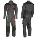 Casa si Gradina - Constructii - Echipamente de lucru - Imbracaminte protectia muncii - Salopeta de lucru, cu guler inalt, grafit si portocaliu, ART.MAS, marimea XL - Infinity.ro