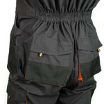 Casa si Gradina - Constructii - Echipamente de lucru - Imbracaminte protectia muncii - Salopeta de lucru, cu guler inalt, grafit si portocaliu, ART.MAS, marimea XL - Infinity.ro