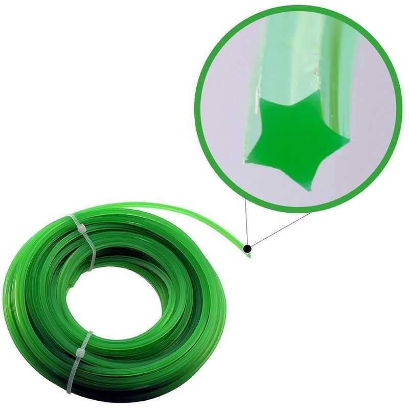 Casa si Gradina - Gradinarit si plante - Utilaje gradina - Trimmere electrice - Fir rezerva cositoare, trimmer, tip stea, 2.7 mm x 15 m, Richmann - Infinity.ro