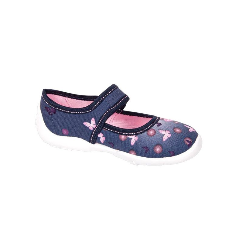 Fashion, accesorii si bijuterii - Copii - Incaltaminte copii - Pantofi copii - Pantofi cu interior de bumbac pentru fetite Vi-GGa-Mi Weronika Imprimeu marimea 36 - Infinity.ro