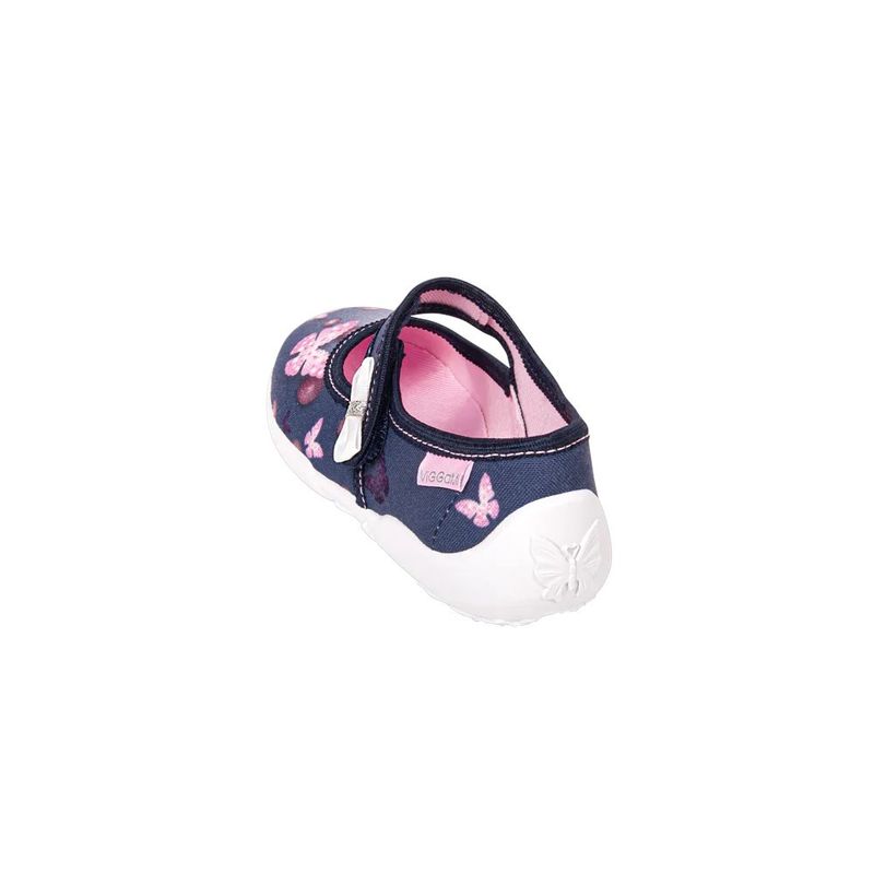 Fashion, accesorii si bijuterii - Copii - Incaltaminte copii - Pantofi copii - Pantofi cu interior de bumbac pentru fetite Vi-GGa-Mi Weronika Imprimeu marimea 36 - Infinity.ro