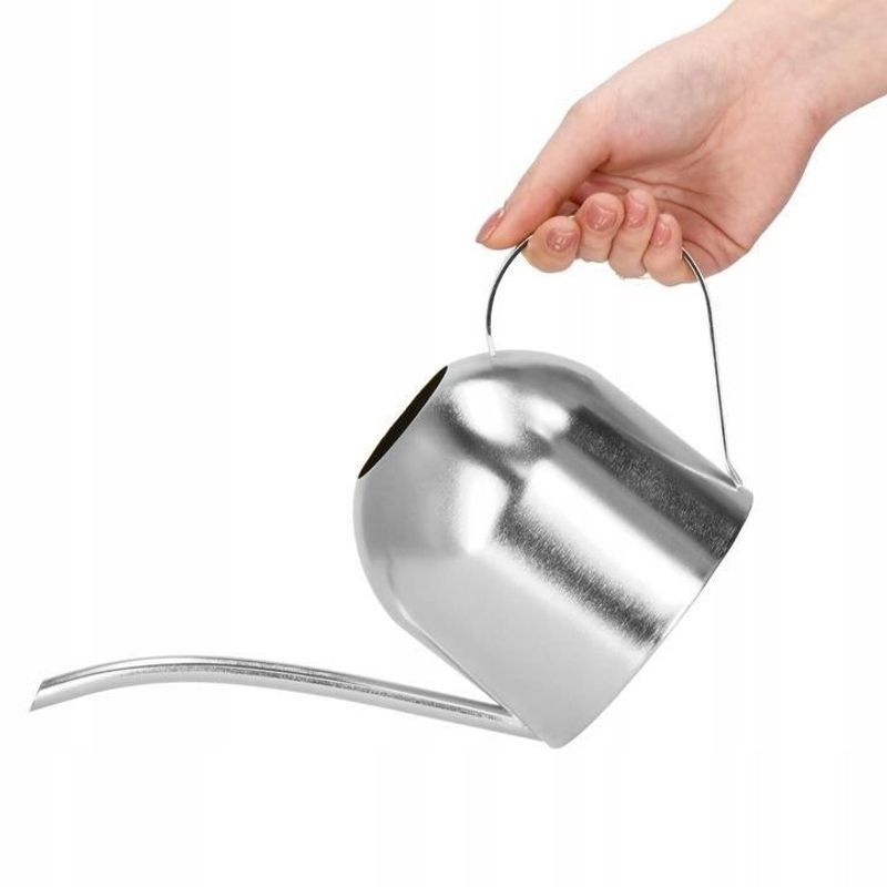 Casa si Gradina - Gradinarit si plante - Instalatii si accesorii pentru irigatii - Aparate pentru stropit gradina - Stropitoare metalica, argintiu, 0.45 L, Springos - Infinity.ro