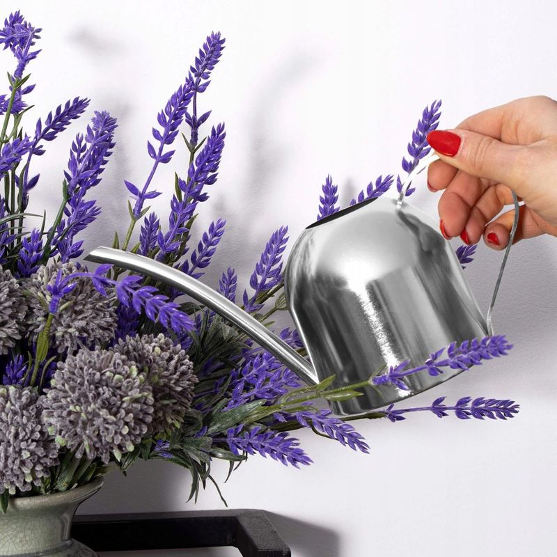 Casa si Gradina - Gradinarit si plante - Instalatii si accesorii pentru irigatii - Aparate pentru stropit gradina - Stropitoare metalica, argintiu, 0.45 L, Springos - Infinity.ro