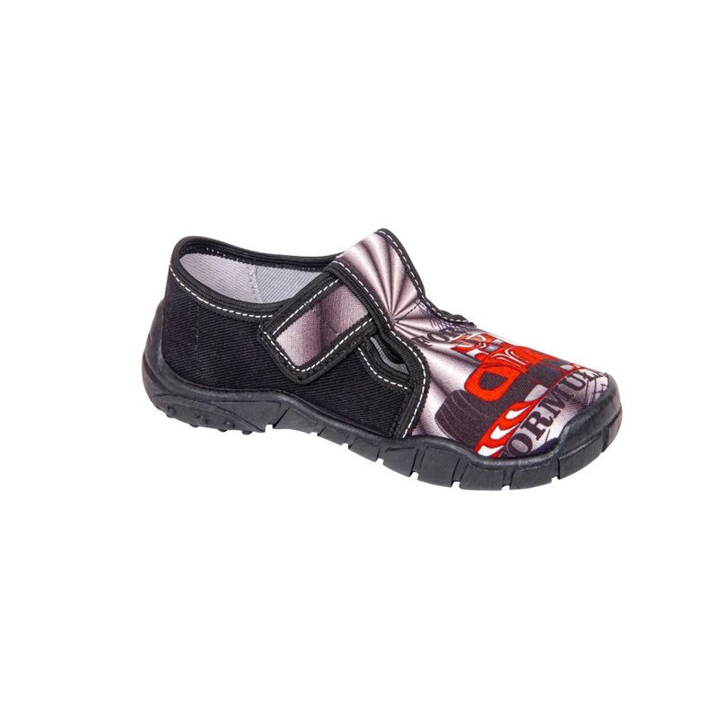 Fashion, accesorii si bijuterii - Copii - Incaltaminte copii - Pantofi copii - Pantofi cu interior de bumbac pentru baieti Vi-GGa-Mi Bruno Imprimeu marimea 32 - Infinity.ro