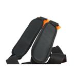 Casa si Gradina - Gradinarit si plante - Utilaje gradina - Coase electrice si motocoase - Ham pentru motocoasa/trimmer, Micul Fermier, bretele panza, portocaliu si negru, 27x20x2 cm - Infinity.ro