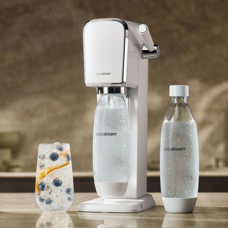 Casa si Gradina - Bucatarie si vesela - Ustensile bucatarie - Cani filtrante si accesorii - Aparat sifon Art, White - SodaStream - Infinity.ro