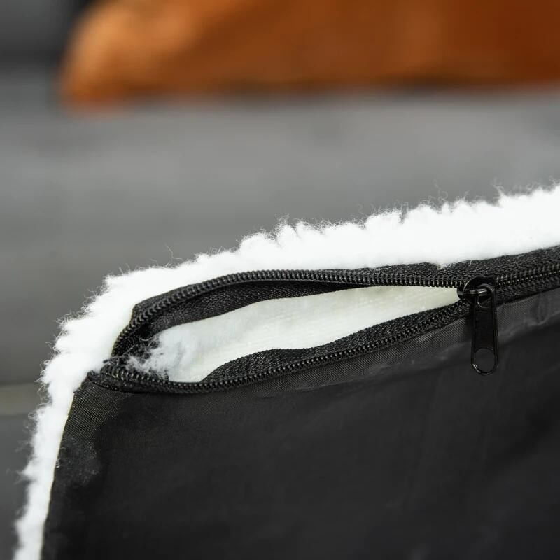 Petshop - Accesorii petshop - Culcusuri si custi - Genti si articole transport - Geanta pentru transport caine/pisica, gri, material Oxford, PVC, impermeabila, pliabila, marimea S-M, 61x46x51 cm - Infinity.ro