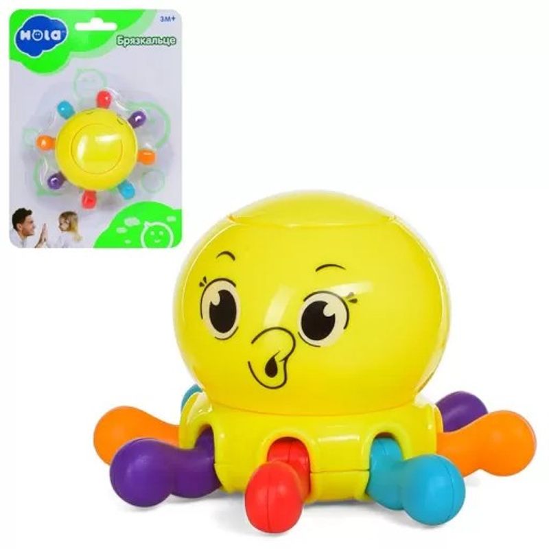 Jucarii, Copii si Bebe - Jucarii si jocuri - Jucarii bebelusi - Jucarii zornaitoare - Zornaitoare caracatita - Infinity.ro