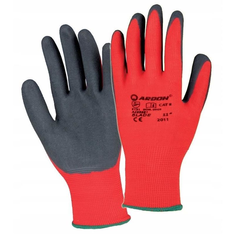 Casa si Gradina - Constructii - Echipamente de lucru - Manusi protectia muncii - Manusi BLADE, latex/poliester, marimea XL, Ardon - Infinity.ro
