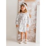 Fashion, accesorii si bijuterii - Copii - Imbracaminte copii - Rochii copii - Rochita cu maneca lunga de bumbac Nicol "Gaja" (183168) Mar. 98 - Infinity.ro