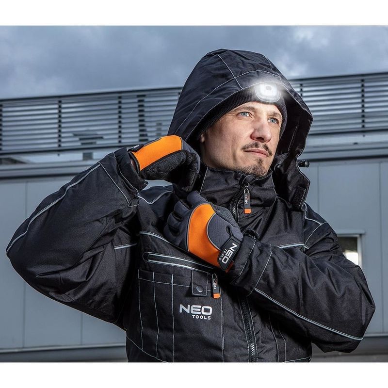 Casa si Gradina - Constructii - Echipamente de lucru - Manusi protectia muncii - Manusi piele sintetica, insertie pvc, marime XL, NEO - Infinity.ro