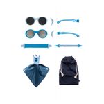 Fashion, accesorii si bijuterii - Copii - Accesorii copii - Ochelari de soare copii - Ochelari de soare pentru copii MOKKI Click & Change, protectie UV, bleu, 0-2 ani, set 2 perechi - Infinity.ro