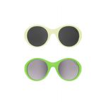 Fashion, accesorii si bijuterii - Copii - Accesorii copii - Ochelari de soare copii - Ochelari de soare pentru copii MOKKI Click & Change, protectie UV, verde, 0-2 ani, set 2 perechi - Infinity.ro