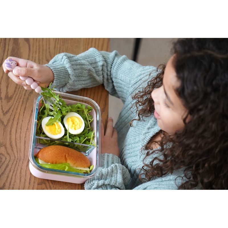 Jucarii, Copii si Bebe - Hrana si alaptare - Biberoane, suzete si accesorii hranire - Articole hranire bebelusi - Recipient sticla 740ML cu husa antiderapanta silicon MELII Roz - Infinity.ro