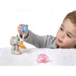 Jucarii, Copii si Bebe - Hrana si alaptare - Biberoane, suzete si accesorii hranire - Suzete si accesorii - Suport pentru depozitare suzeta, melii, elefant blue - Infinity.ro