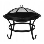 Casa si Gradina - Gradina si terasa - Gratare si accesorii - Gratare de gradina - Gratar gradina, grill rotund, metal, 56x47 cm - Infinity.ro