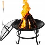 Casa si Gradina - Gradina si terasa - Gratare si accesorii - Gratare de gradina - Gratar gradina, grill rotund, metal, 56x47 cm - Infinity.ro