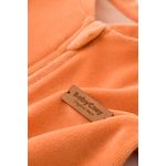 Fashion, accesorii si bijuterii - Copii - Imbracaminte copii - Salopete copii - Salopeta cu maneca lunga si fermoar din 80%bumbac organic si 20% poliester - Portocaliu, BabyCosy (Marime: 3-6 Luni) - Infinity.ro