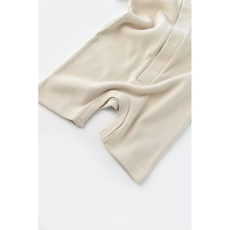 Fashion, accesorii si bijuterii - Copii - Imbracaminte copii - Salopete copii - Salopeta cu pantaloni scurti - 100% bumbac organic - Stone, BabyCosy (Marime: 6-9 luni) - Infinity.ro