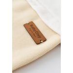 Fashion, accesorii si bijuterii - Copii - Imbracaminte copii - Salopete copii - Salopeta Ursulet cu maneca lunga si botosei din 80%bumbac organic si 20% poliester - Crem, BabyCosy (Marime: 6-9 luni) - Infinity.ro