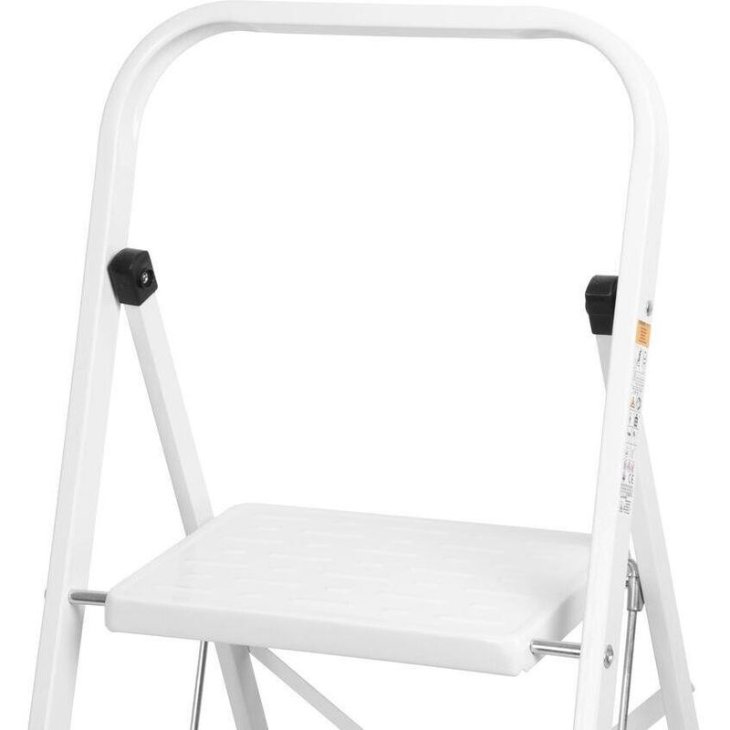 Casa si Gradina - Constructii - Scari si accesorii interioare - Scari aluminiu/ otel - Scara otel, 3 trepte, max 150 kg, 113.5 cm, Strend Pro - Infinity.ro