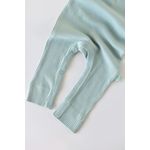 Fashion, accesorii si bijuterii - Copii - Imbracaminte copii - Salopete copii - Salopeta cu maneca lunga si pantaloni lungi din bumbac organic si modal - Mint BabyCosy (Marime: 6-9 luni) - Infinity.ro