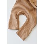 Fashion, accesorii si bijuterii - Copii - Imbracaminte copii - Salopete copii - Salopeta cu maneca lunga si pantaloni lungi din bumbac organic si modal - Maro BabyCosy (Marime: 12-18 Luni) - Infinity.ro