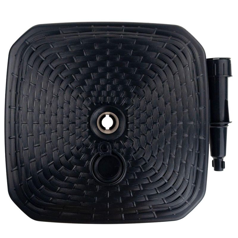 Casa si Gradina - Decoratiuni - Obiecte decorative - Suporturi umbrele - Suport umbrela, Prosperplast, patrat, 39x39x13 cm, antracit - Infinity.ro